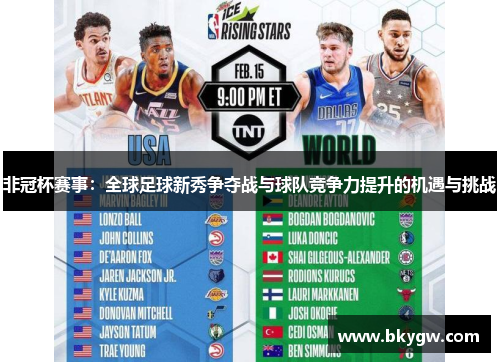 非冠杯赛事：全球足球新秀争夺战与球队竞争力提升的机遇与挑战